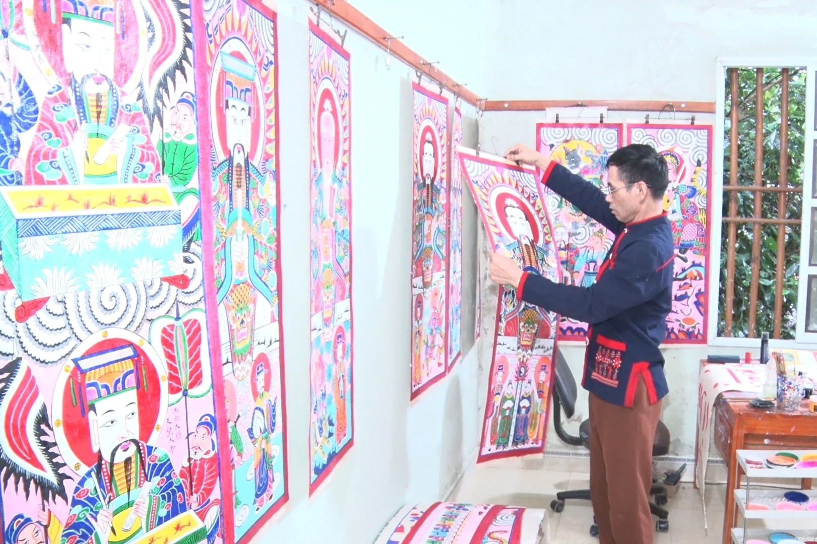 Văn hóa dân tộc Dao trong những bức tranh thờ cổ