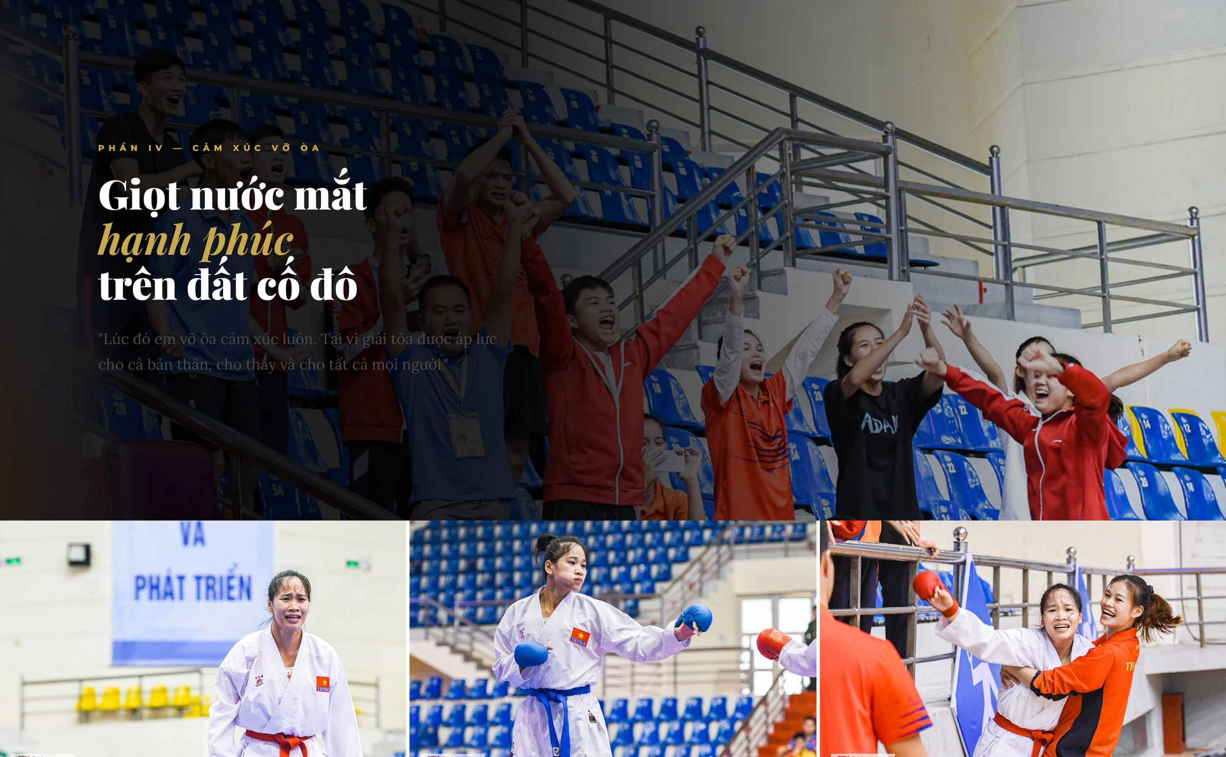 Khoảnh khắc vàng của Karate Thanh Hóa tại Đại hội Thể thao toàn quốc lần thứ IX