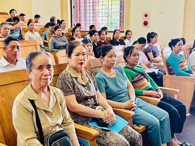 Nâng cao kỹ năng phổ biến, giáo dục pháp luật cho đội ngũ tuyên truyền viên ở Mường Lát