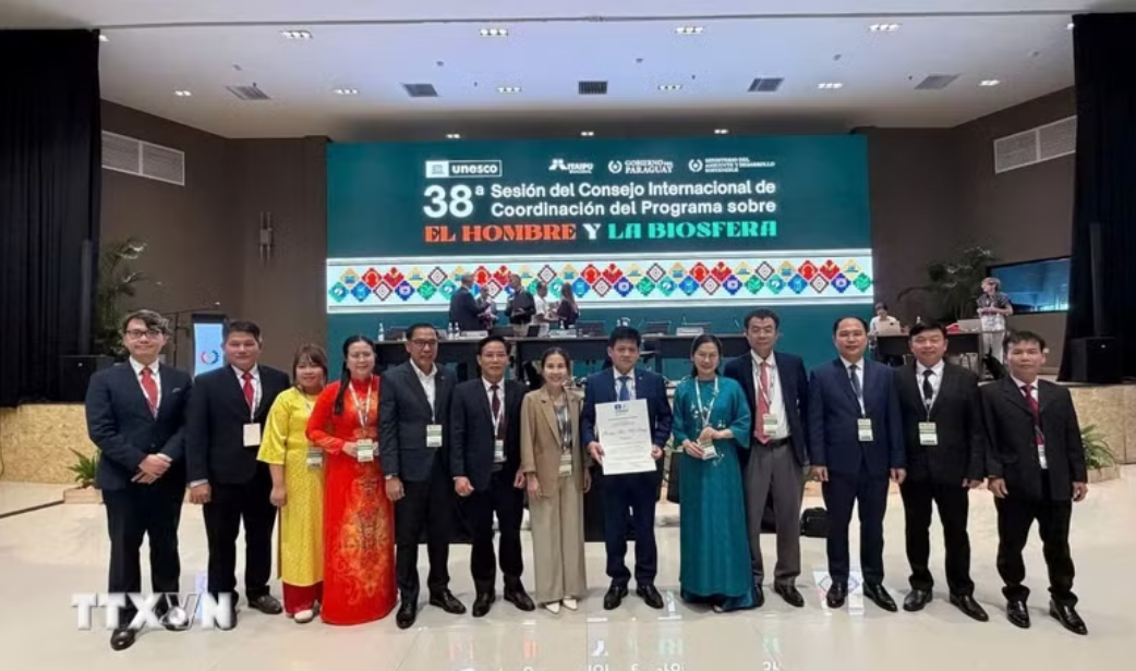 Phong Nha-Kẻ Bàng được UNESCO vinh danh là Khu Dự trữ sinh quyển thế giới