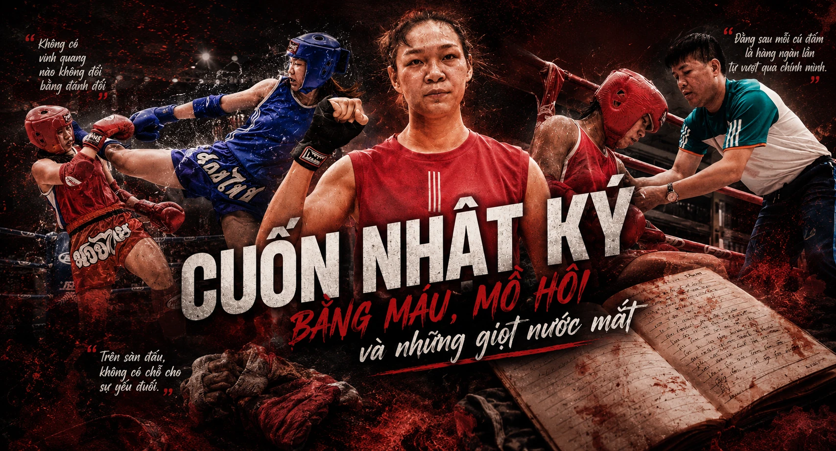 Cuốn nhật ký bằng máu, mồ hôi và những giọt nước mắt