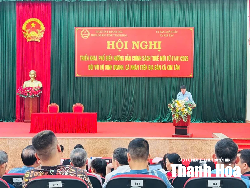 Đồng hành cùng hộ kinh doanh triển khai chính sách thuế mới
