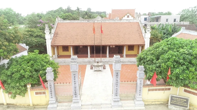 [Thanh Hóa xưa và nay] Nhà thờ họ Vương - “địa chỉ đỏ” trong lịch sử cách mạng Thanh Hóa