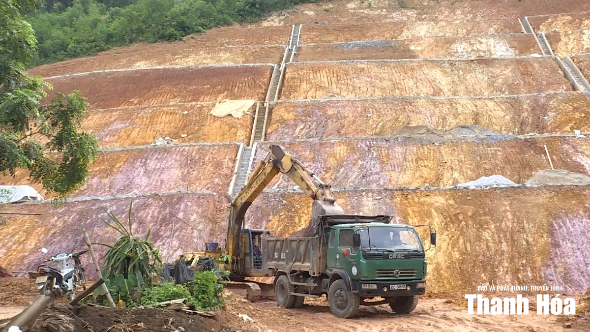 Xã Kim Tân đẩy nhanh tiến độ các công trình phòng, chống thiên tai