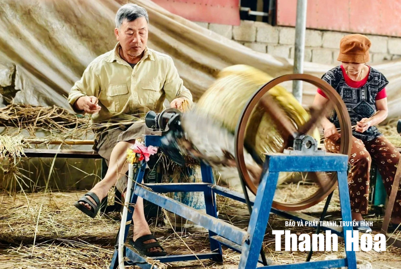 [Thanh Hóa xưa và nay] Gìn giữ hồn quê qua từng sợi cói