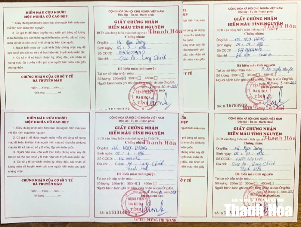 Gia đình thầy, cô giáo vùng cao lan tỏa nghĩa cử hiến máu cứu người