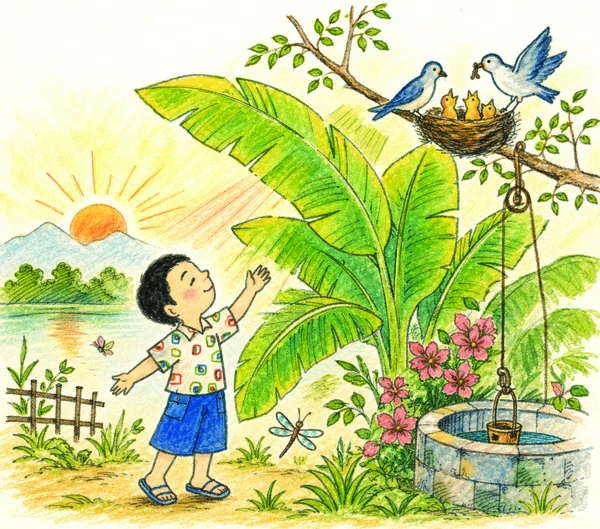 Điều kì diệu của khu vườn mùa hè