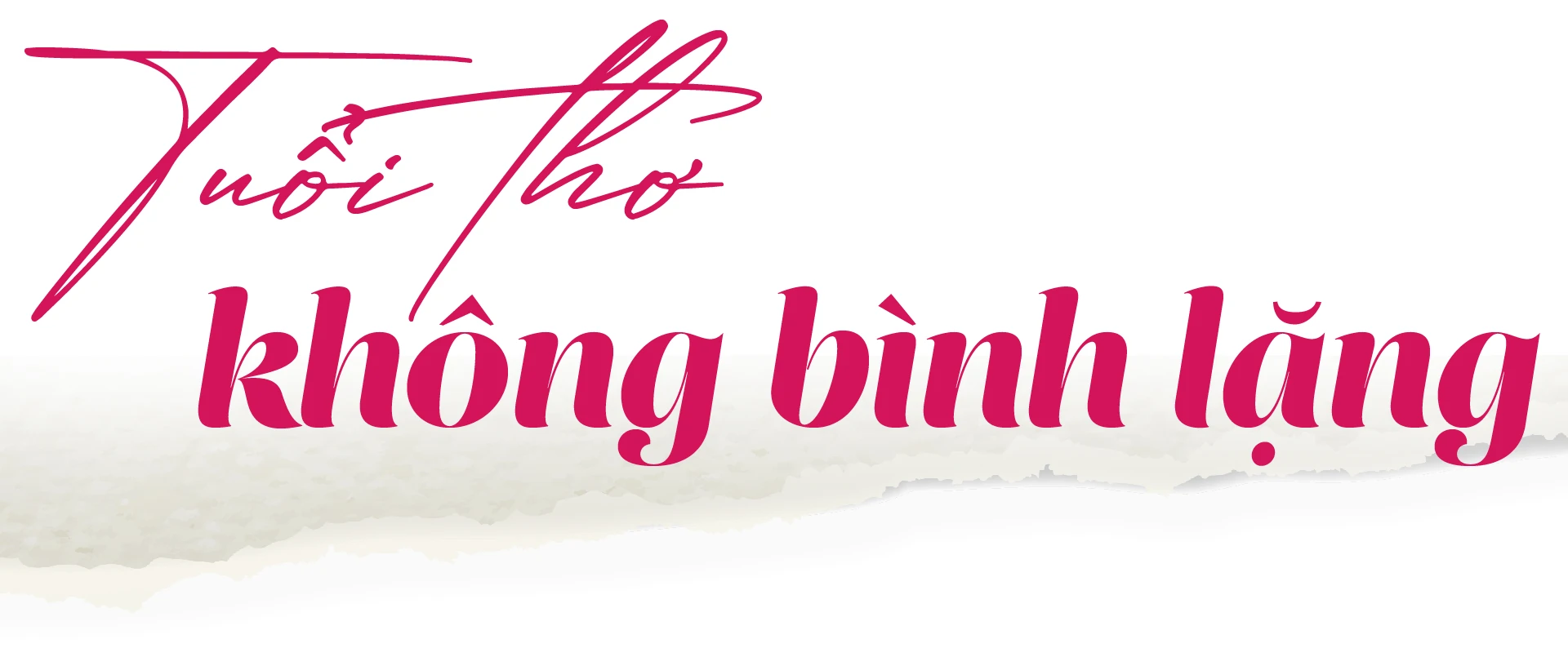 [E-Magazine] Sống như một đoá hoa