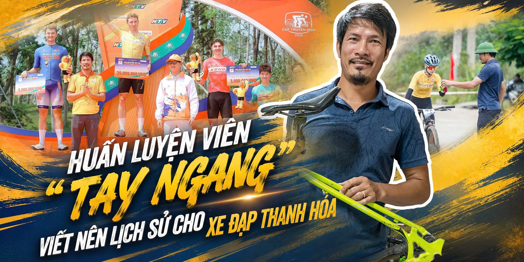 Huấn luyện viên “tay ngang” viết nên lịch sử cho xe đạp Thanh Hóa