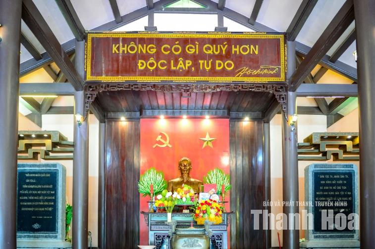 [Thanh Hóa xưa và nay] Khu Văn hóa tưởng niệm Chủ tịch Hồ Chí Minh - Địa chỉ đỏ giáo dục truyền thống cách mạng