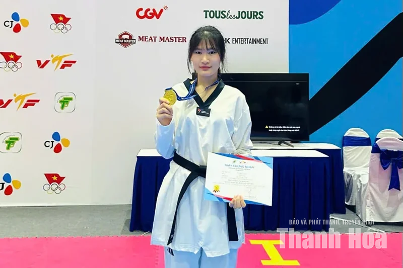 Cô gái dân tộc Mường và những tấm huy chương vàng Taekwondo