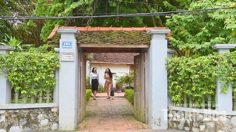 “Nơi thời gian trở lại” ở làng du lịch Yên Trung