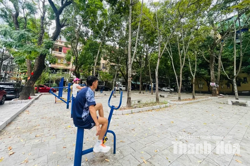 Tạo không gian luyện tập, hình thành lối sống khỏe cho cư dân đô thị