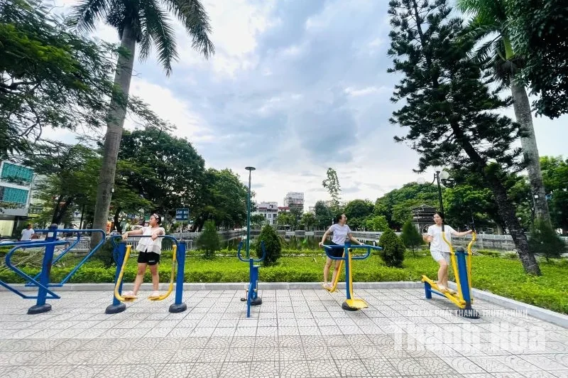 Tạo không gian luyện tập, hình thành lối sống khỏe cho cư dân đô thị
