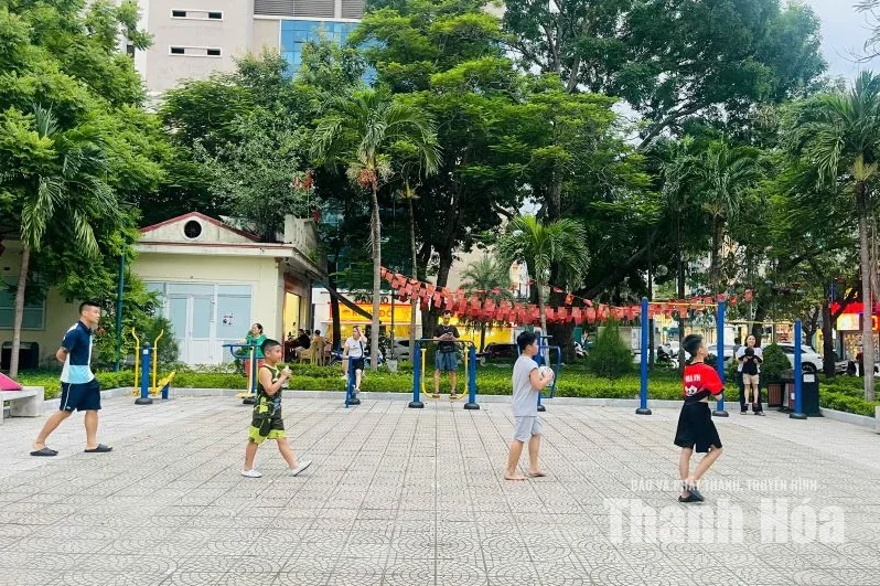 Tạo không gian luyện tập, hình thành lối sống khỏe cho cư dân đô thị