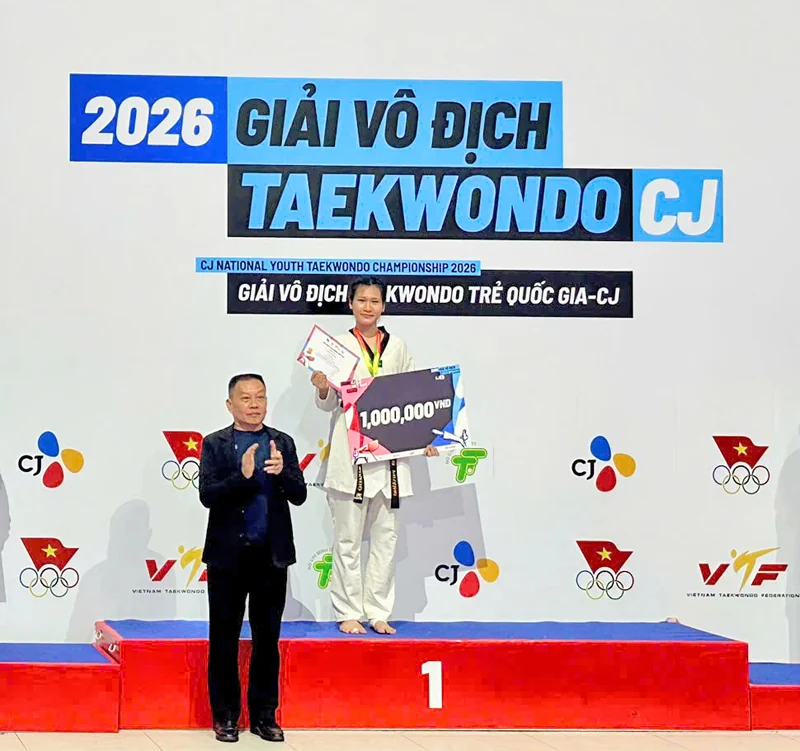 Cô gái dân tộc Mường và những tấm huy chương vàng Taekwondo