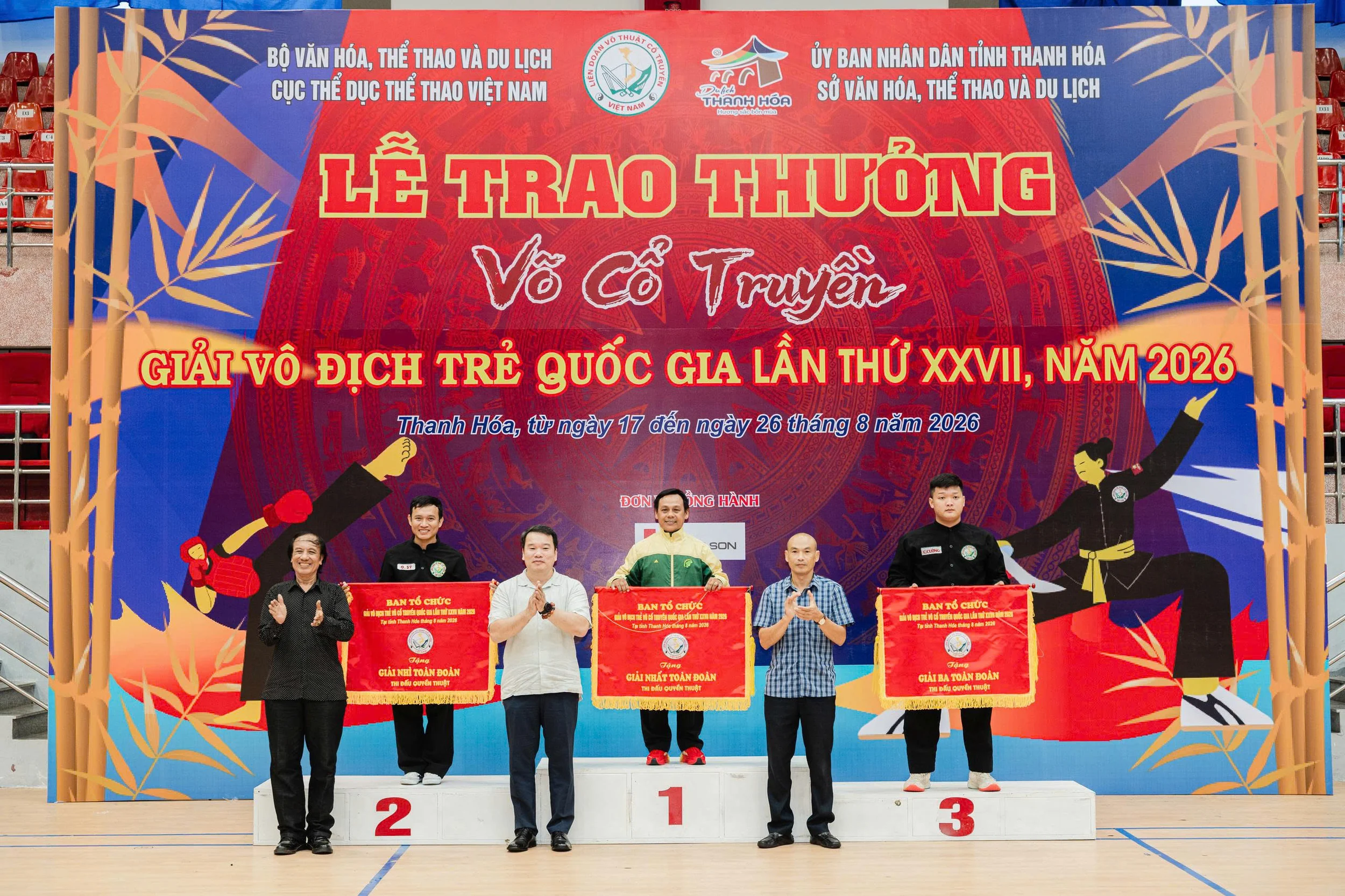 Giải Võ cổ truyền trẻ quốc gia 2026: TP Hồ Chí Minh nhất toàn đoàn nội dung quyền, chủ nhà Thanh Hóa hướng tới “mỏ vàng” đối kháng