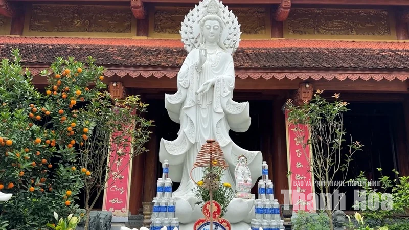[Thanh Hóa xưa và nay] Ngôi chùa lưu dấu thời gian