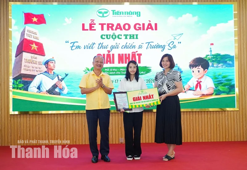 Em viết thư gửi chiến sĩ Trường Sa