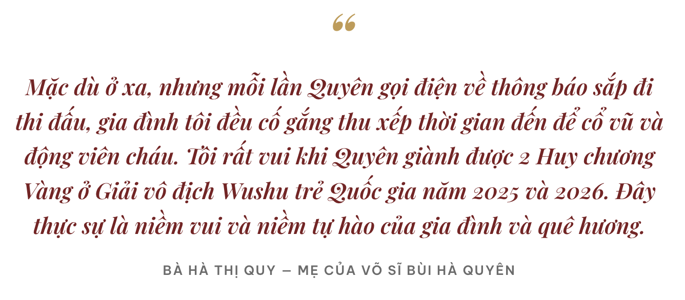 Từ cô gái dân tộc Mường nhút nhát đến gương mặt vàng của Wushu trẻ xứ Thanh