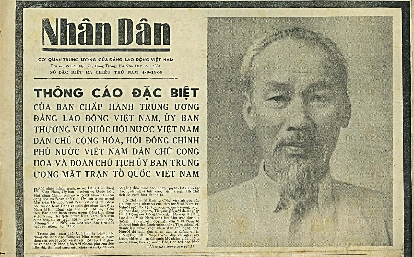 Ngày này năm xưa (3/9): Chủ tịch Hồ Chí Minh chủ trì phiên họp đầu tiên của Hội đồng Chính phủ