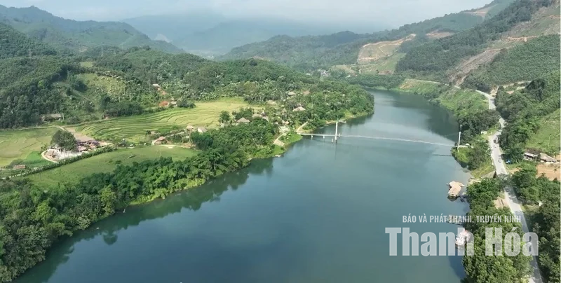 [Thanh Hóa xưa và nay] Cầu treo bản Mạ - nhịp nối mở lối cho bản làng bên sông Chu