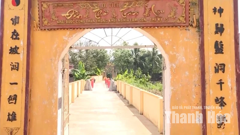 [Thanh Hóa xưa và nay] Về Thiệu Quang, thăm Đền thờ Tướng quân Trần Lựu