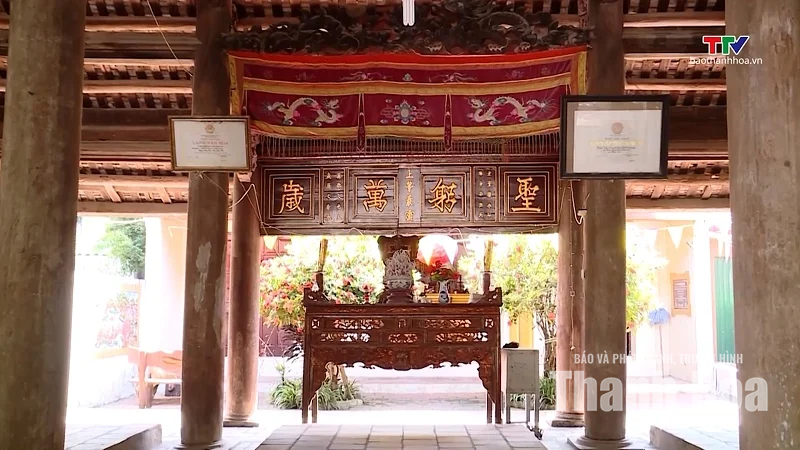 [Thanh Hóa xưa và nay] Đình làng Chí Cường - nơi lưu giữ hồn quê xứ Thanh