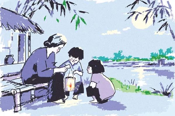 Ngắm&nbsp; giọt&nbsp; trăng&nbsp;lọt qua kẽ lá