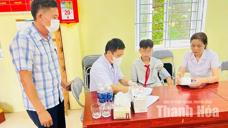 Chăm sóc sức khỏe học sinh từ những ngày đầu năm học