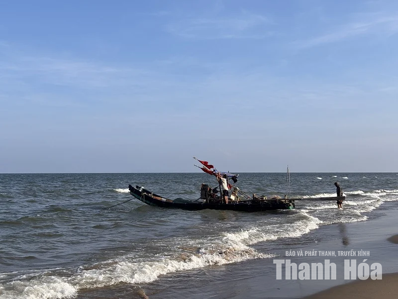 Chiều trên biển Tiên Trang
