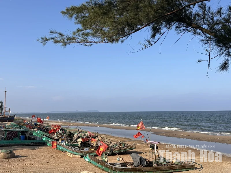 Chiều trên biển Tiên Trang