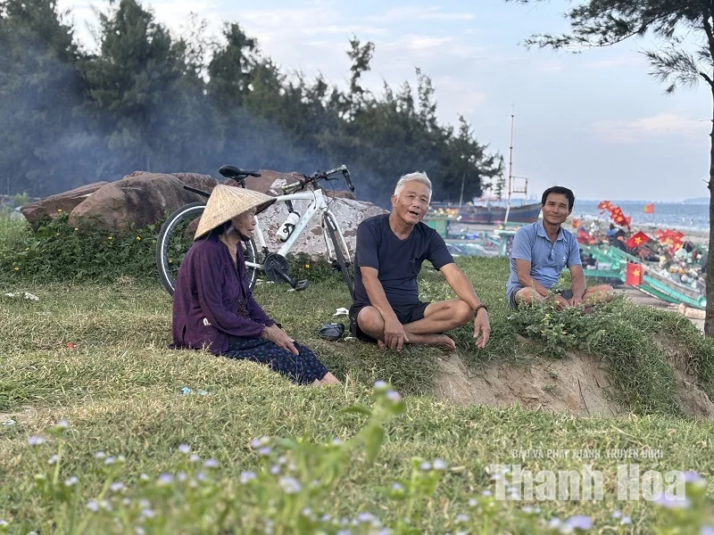 Chiều trên biển Tiên Trang