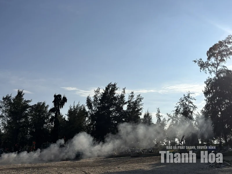 Chiều trên biển Tiên Trang
