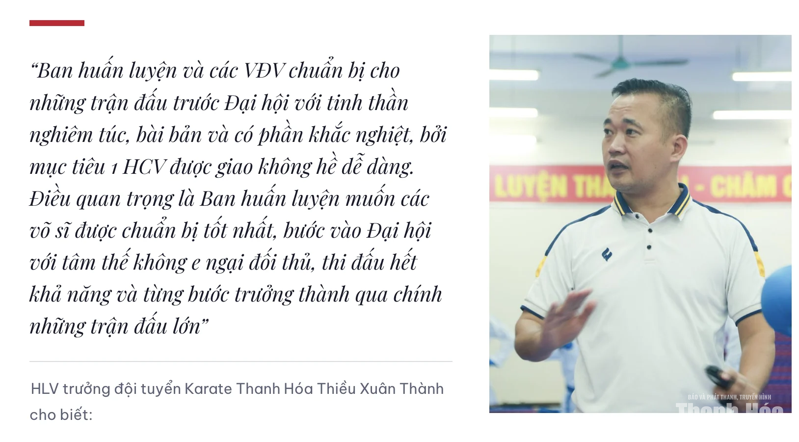 Từ những tấm huy chương đến khát vọng mới của Karate Thanh Hóa