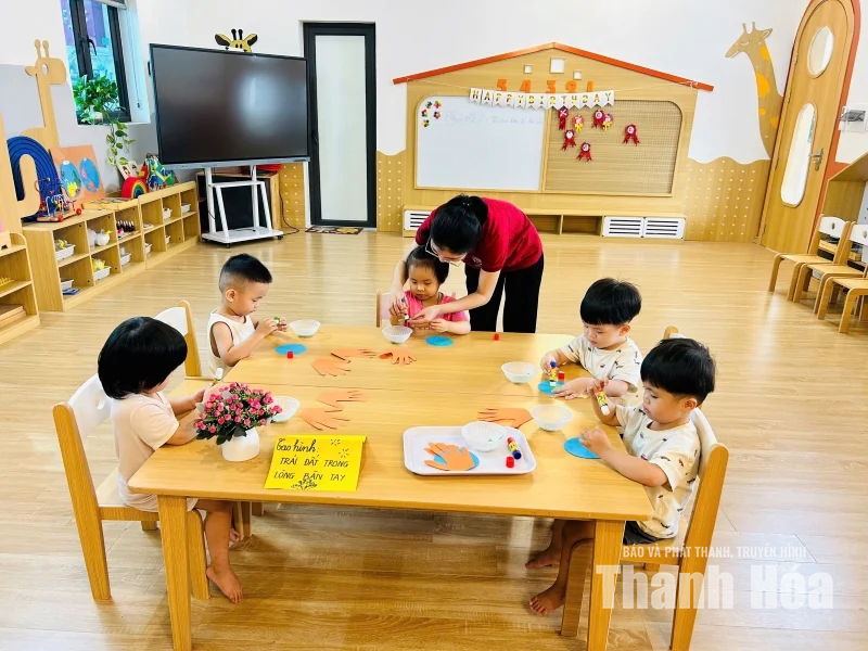 Xây dựng góc trải nghiệm, mở rộng không gian phát triển cho trẻ mầm non