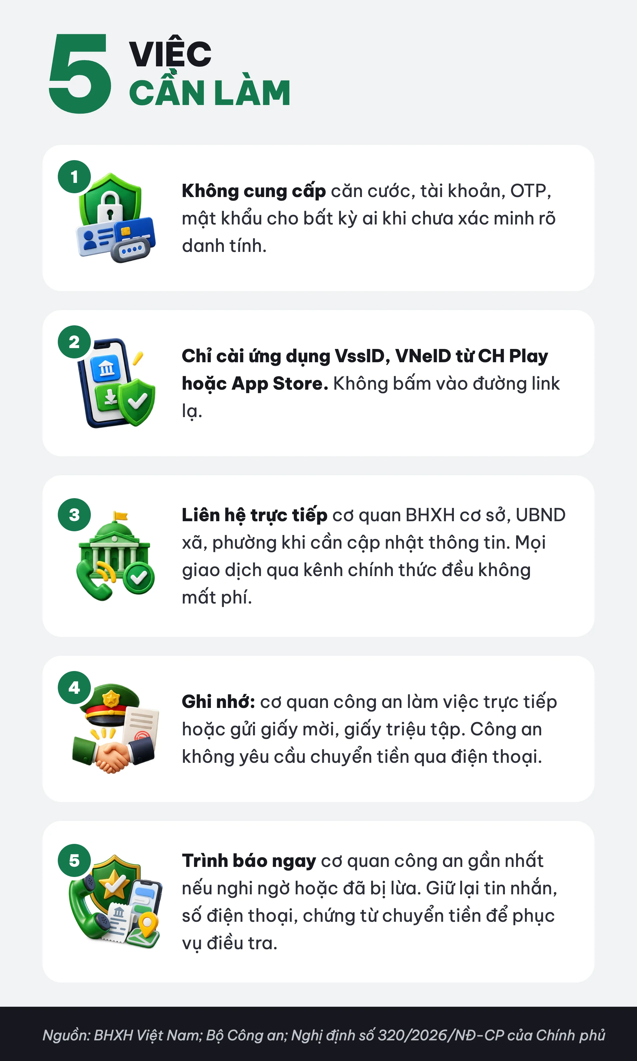 Nhận lương hưu, trợ cấp: 5 dấu hiệu lừa đảo cần biết