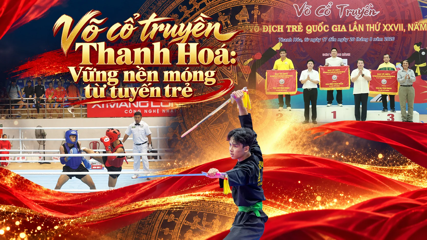Võ cổ truyền Thanh Hoá: Vững nền móng từ tuyến trẻ