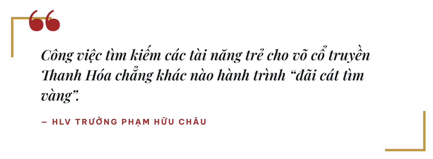 Võ cổ truyền Thanh Hoá: Vững nền móng từ tuyến trẻ