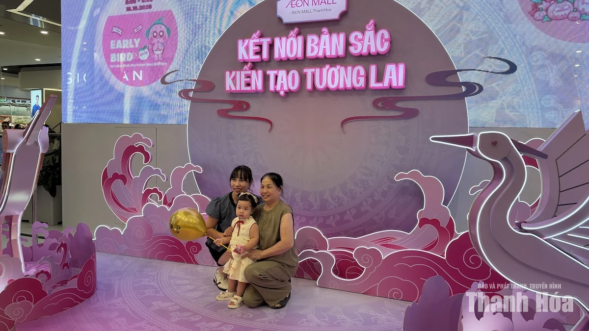AEON MALL Thanh Hóa mở cửa, thêm lựa chọn vui chơi cho người dân