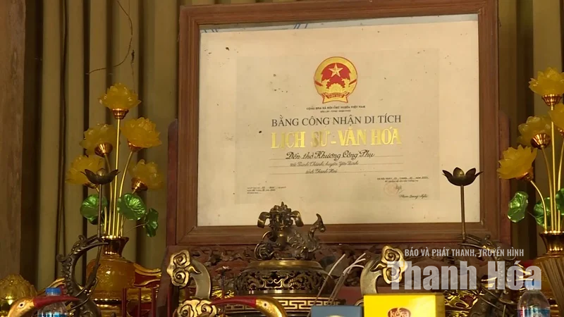 [Thanh Hóa xưa và nay] Ngôi đền thờ Trạng nguyên người Việt đầu tiên đỗ đạt ở Trung Quốc