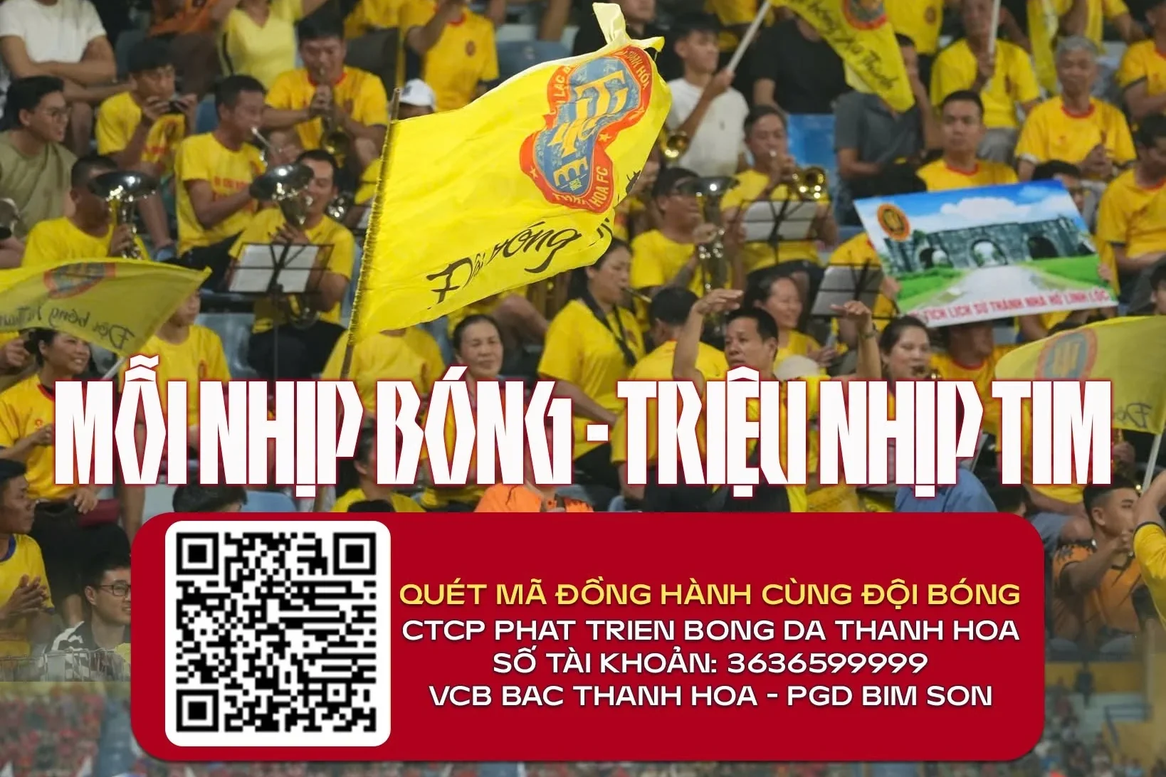 Lãnh đạo CLB Thanh Hóa nói gì về việc công khai mã QR kêu gọi ủng hộ?