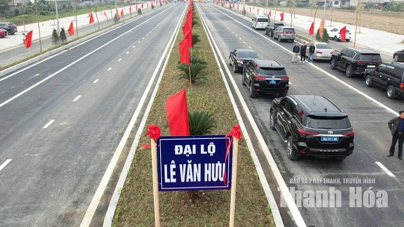[Thanh Hóa - xưa và nay] Đại lộ Lê Văn Hưu - mở lối phát triển trên quê hương đất học